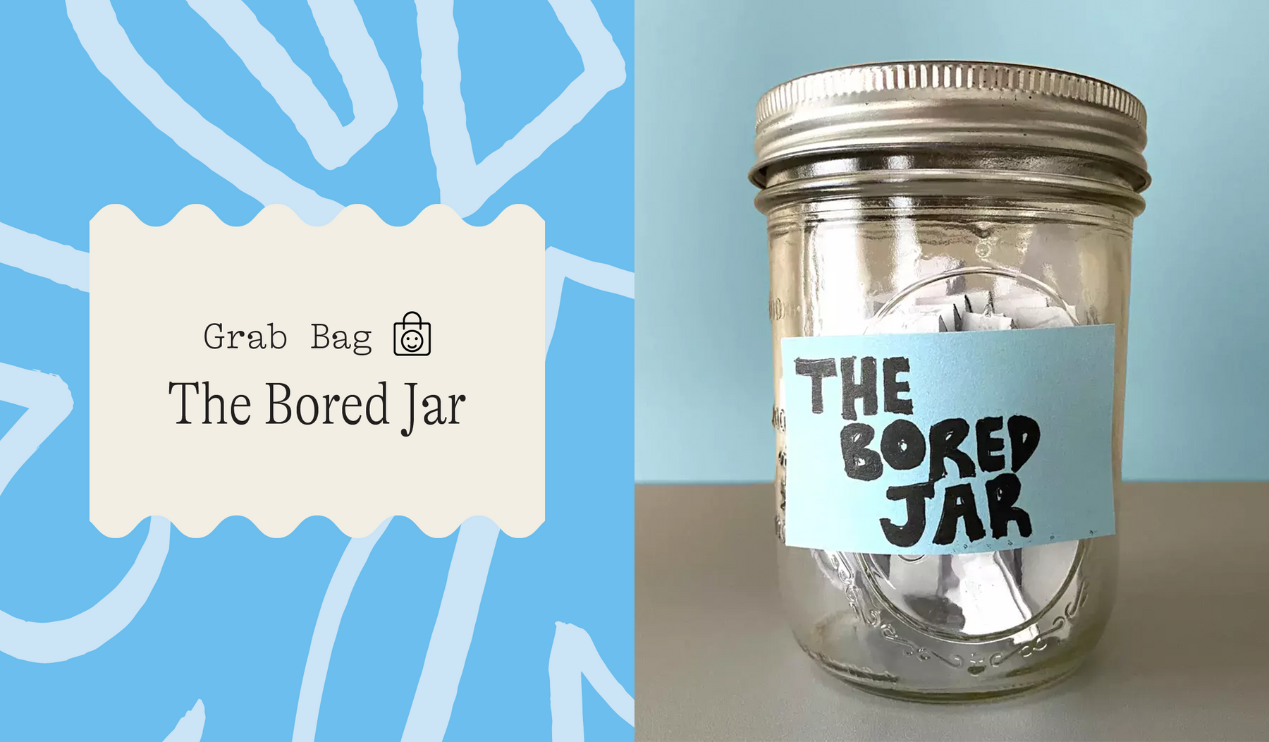 Primary Color Camp: Make-Your-Own Bored Jar