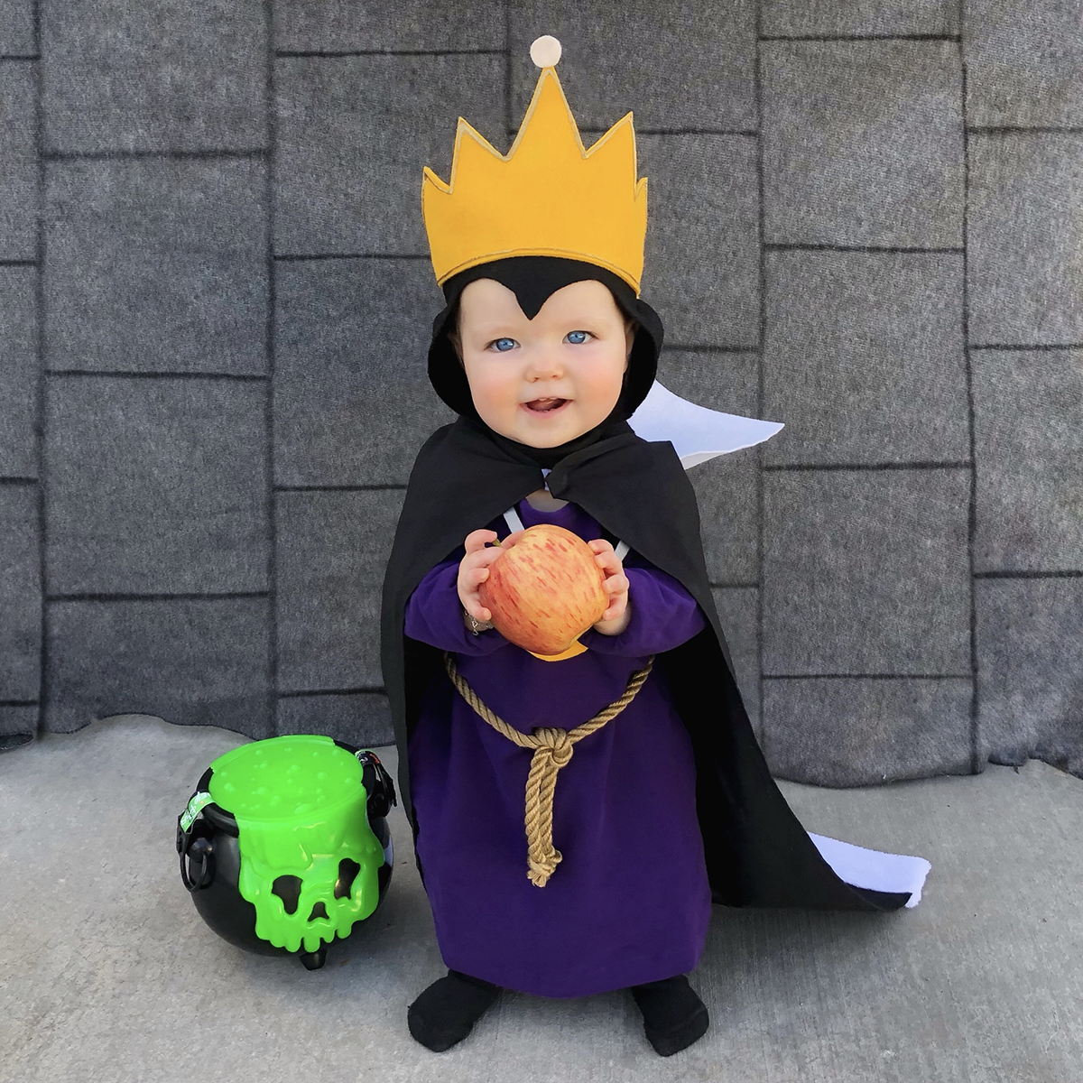 Adorable Baby DIY Evil Queen Snow White Costume Primary