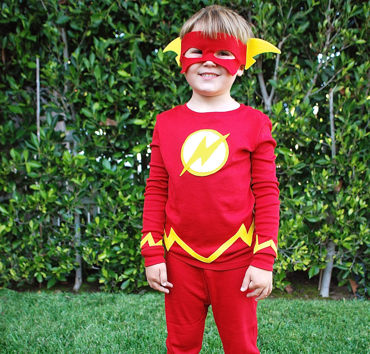 DIY Flash Costume  Free Kids Costume Tutorial