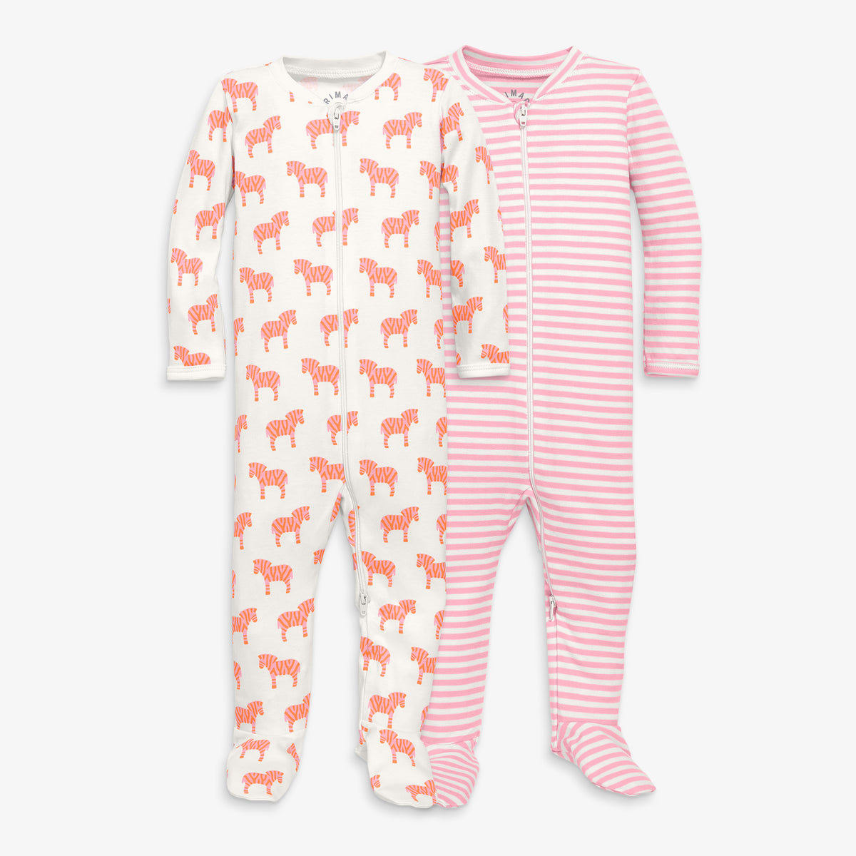 Baby Club Chic Light Blue Minichecks Zipped Footie