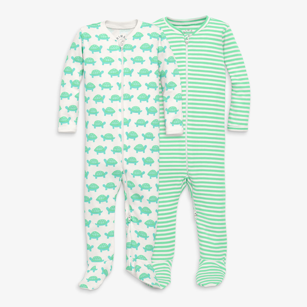 Fresh Air Bison Footie With Snaps - Preemie main image 0