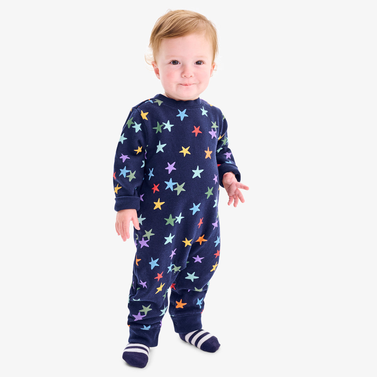 Soft Cotton Baby Romper with Hot Air Balloon Print | Cozy Lightweight One-Piece (10°C–15°C)