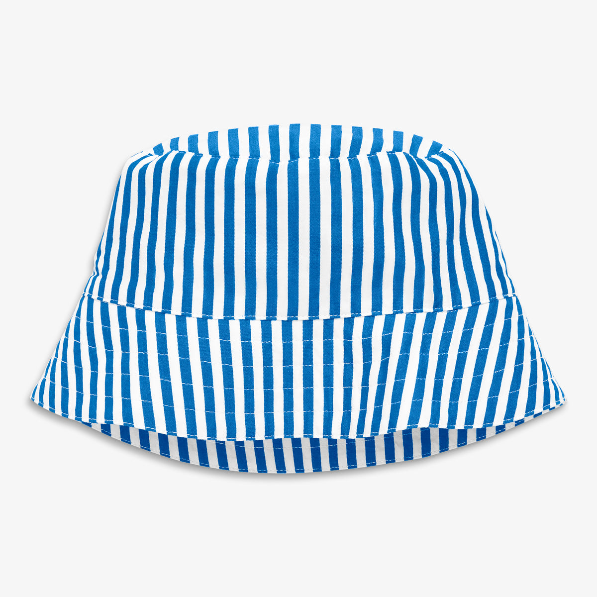 Solid & Striped Blue Bucket Hat All Blue With Blue Stripes Reversible Bucket Hat - Etsy main image 3