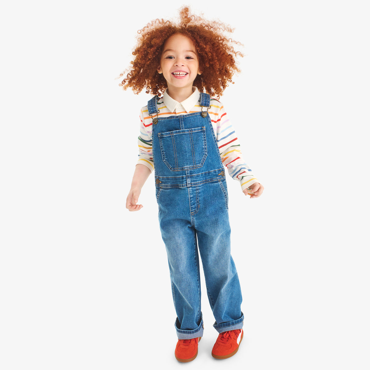 Kids denim overalls