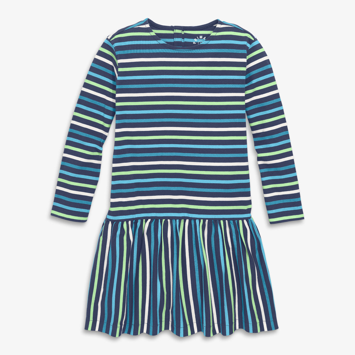 Clearance kids explorer dress in multi-stripe | Primary.com Clearance kids explorer dress in multi-stripe | Primary.com