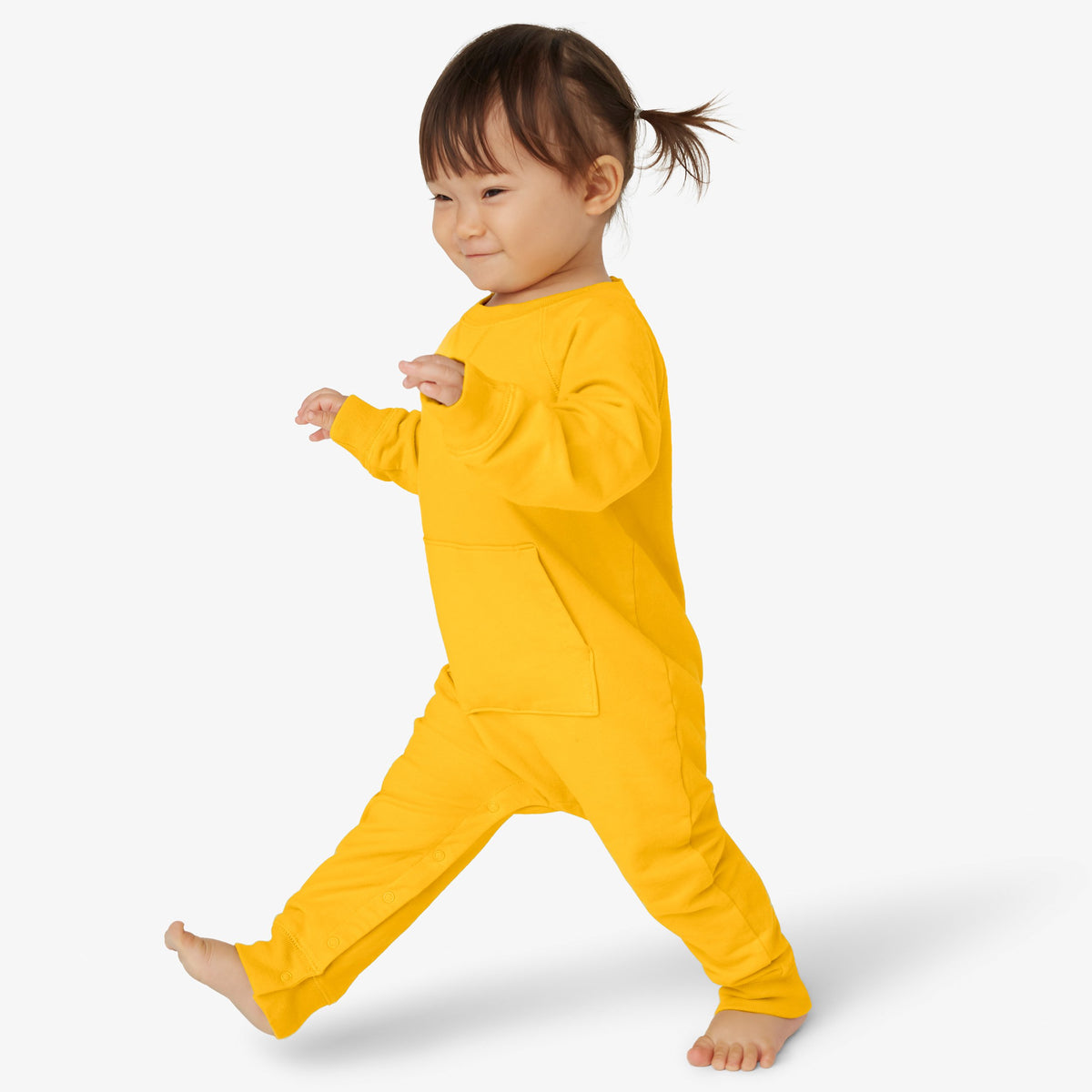 Baby sweatshirt romper