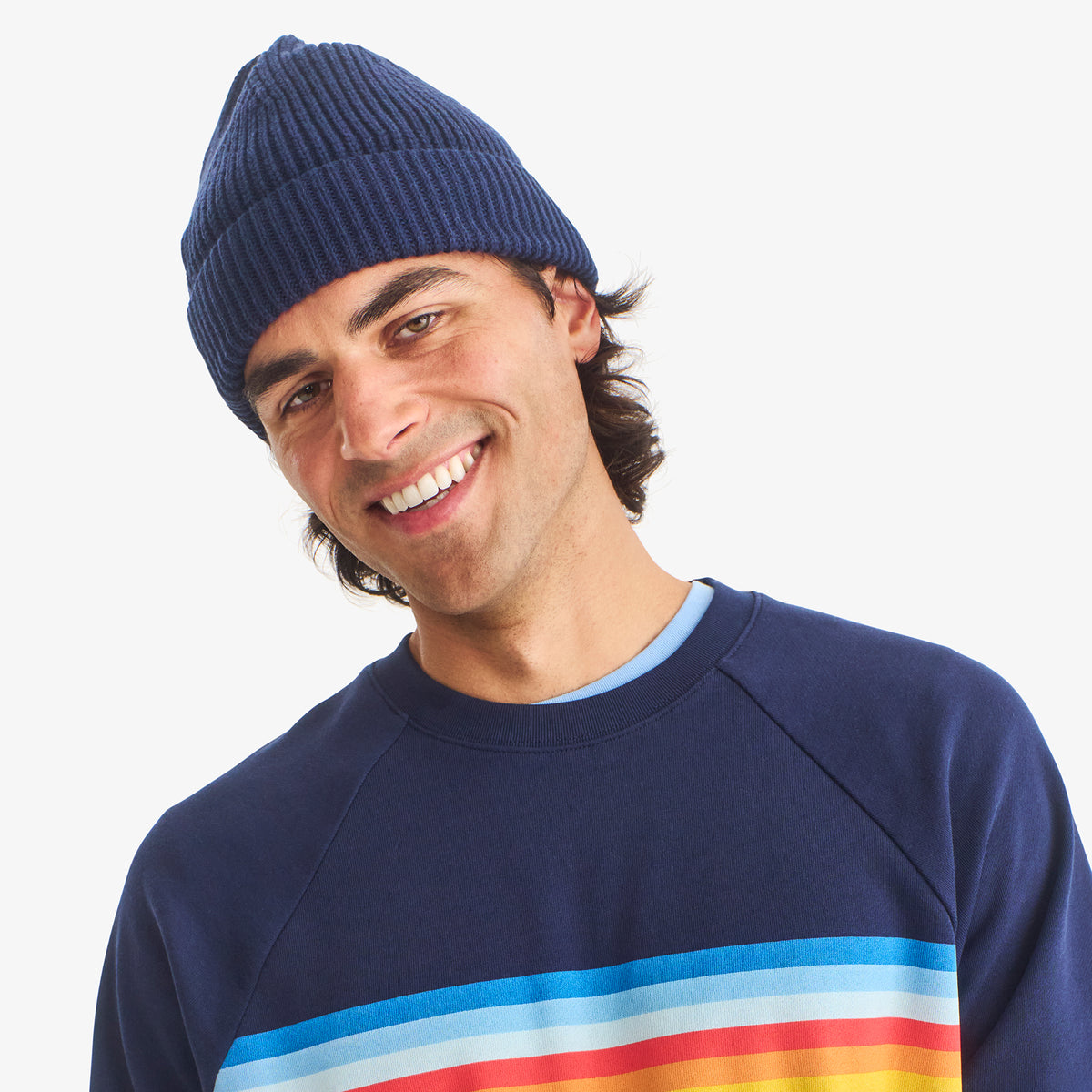 Adult cotton beanie (unisex fit) | Primary.com