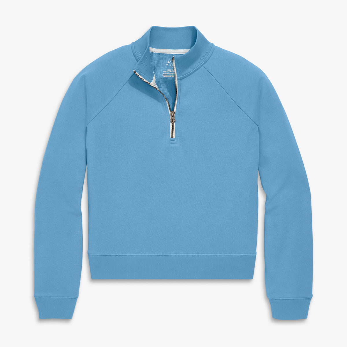 新品 TANGRAM 26ss LOGO HALFZIP SWEAT BLU B. Tuff Athletics print unisex half zip sweatshirt (royal blue