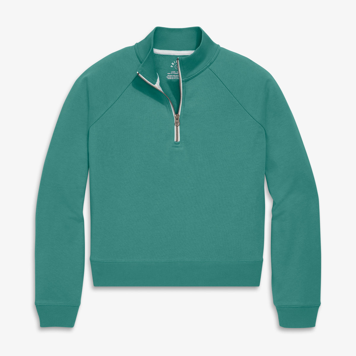 Women's fit half-zip crop sweatshirt | Primary.com