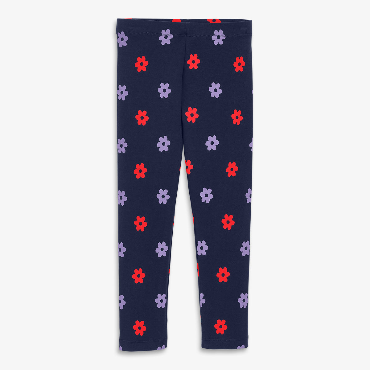 Clearance kids classic legging in violet blooms | Primary.com