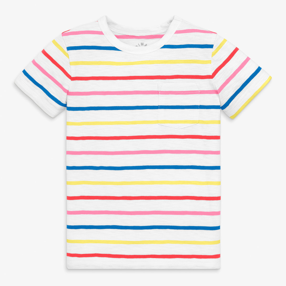 아이즈 스트라이프 파우치 티셔츠