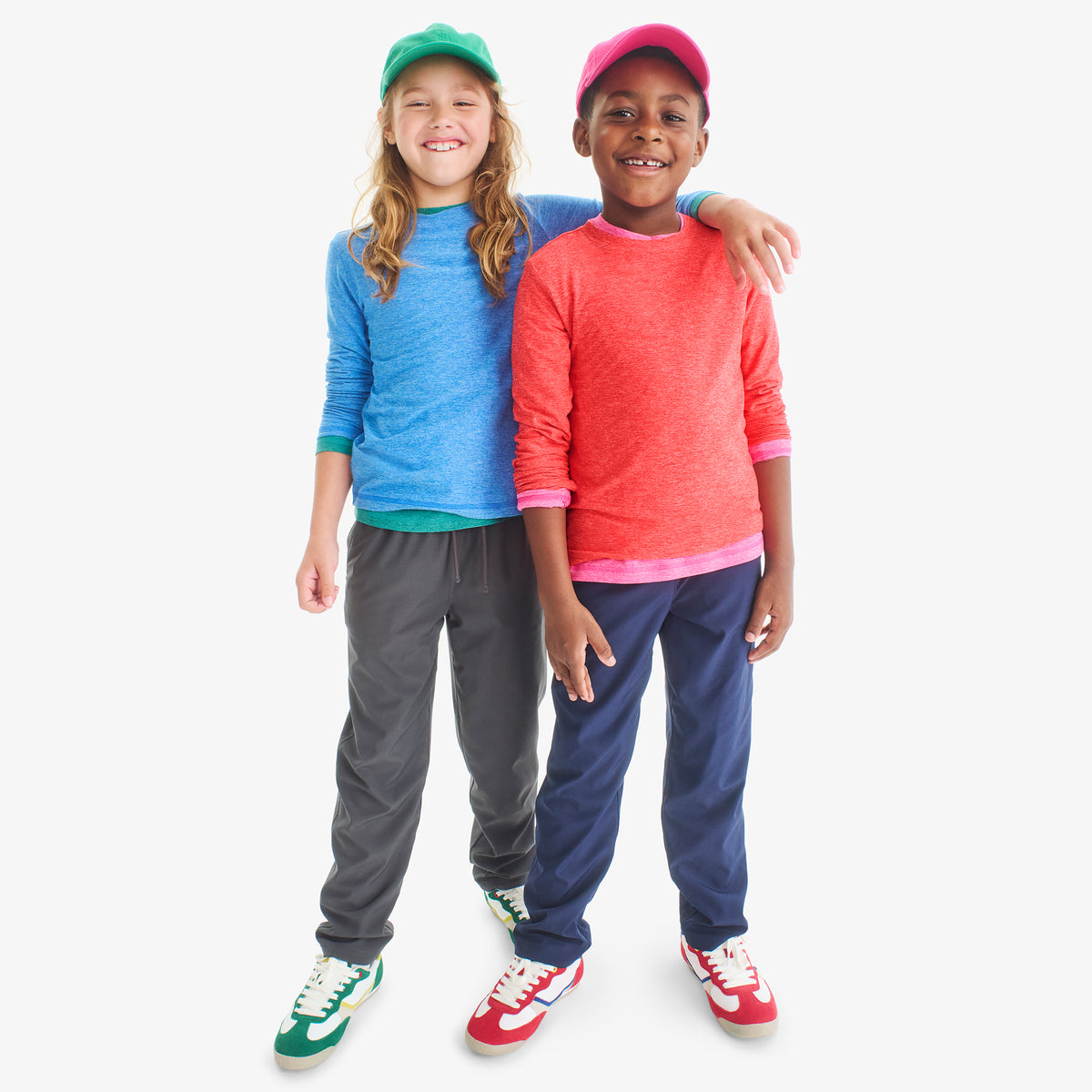 Clearance kids staycool stretch lined windbreaker pant | Primary.com
