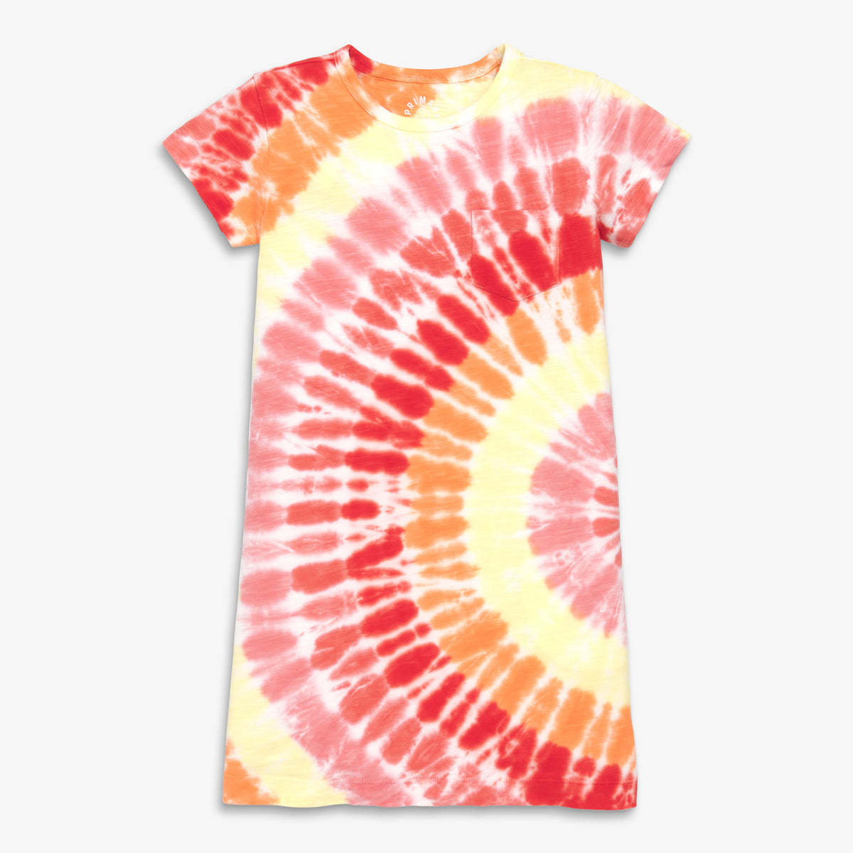 Short Sleeve Clearance Kids t-shirt dress in tie-dye size 3