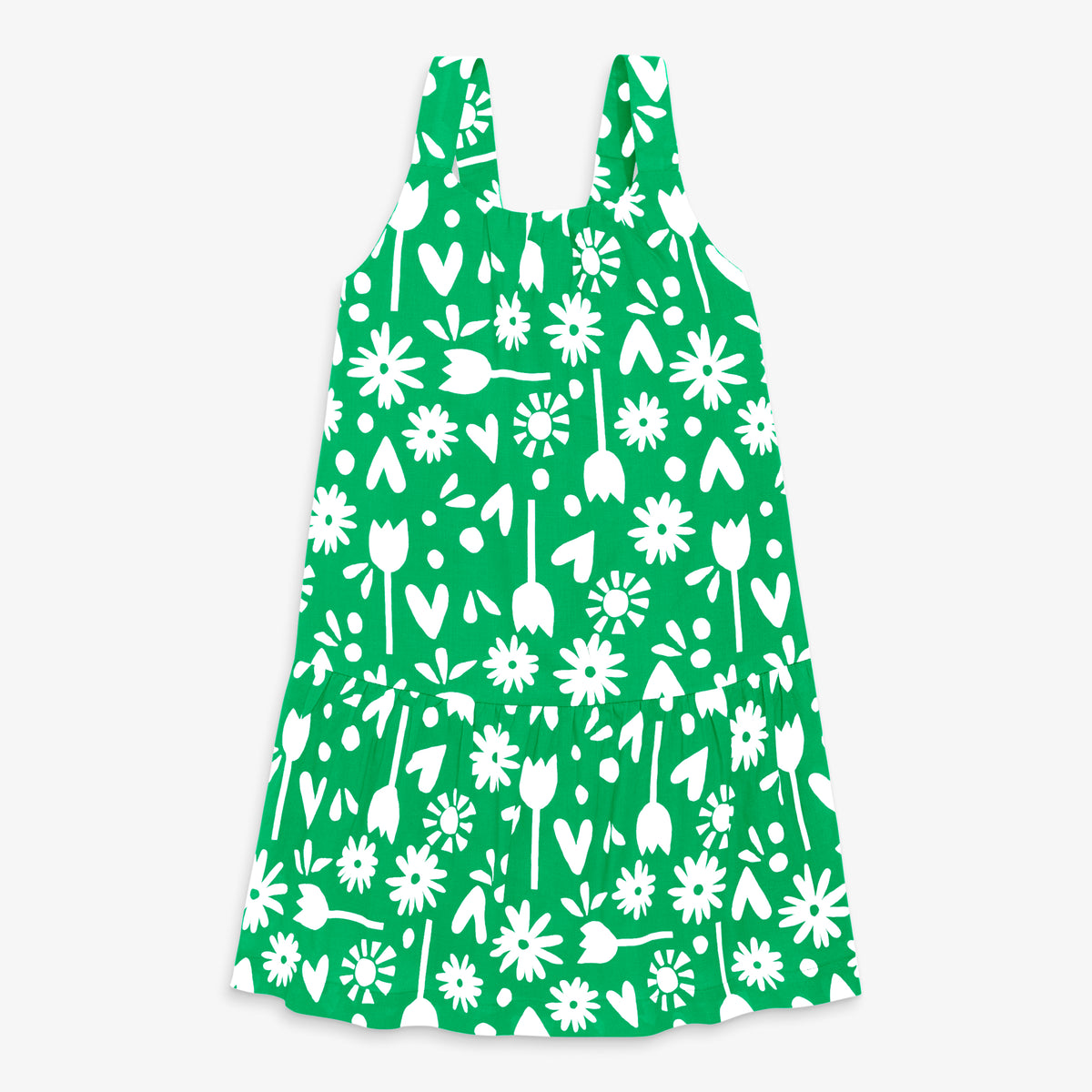 KIDS JERSEY TANK DRESS 4-10 GARDENS OF QUELUZ