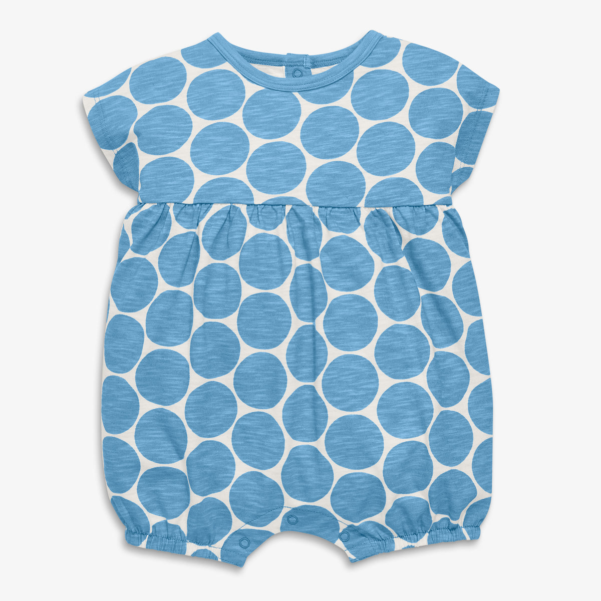 Clearance baby bubble shortie in bold dot | Primary.com