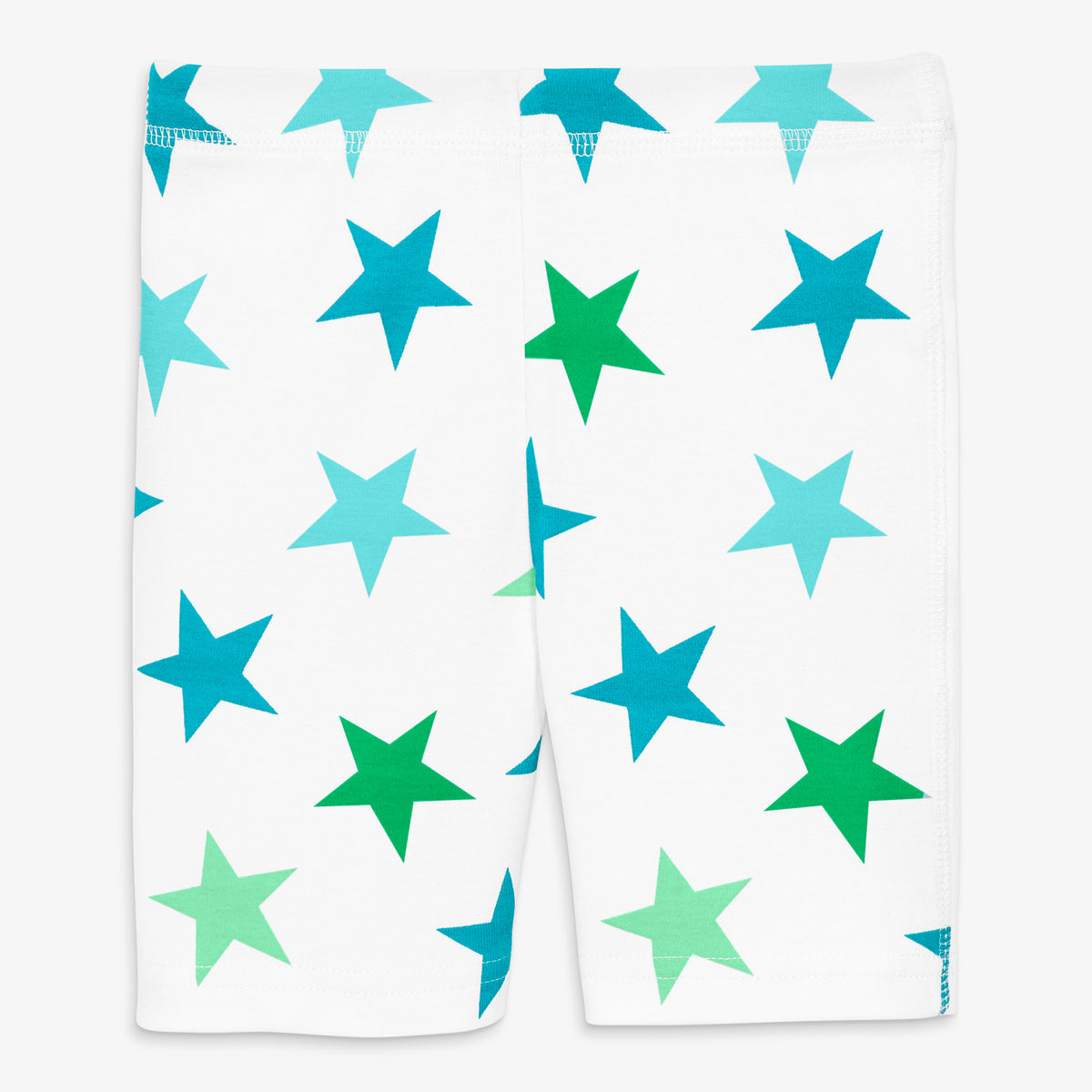 키즈 오가닉 컷아웃 스타 잠옷 반바지