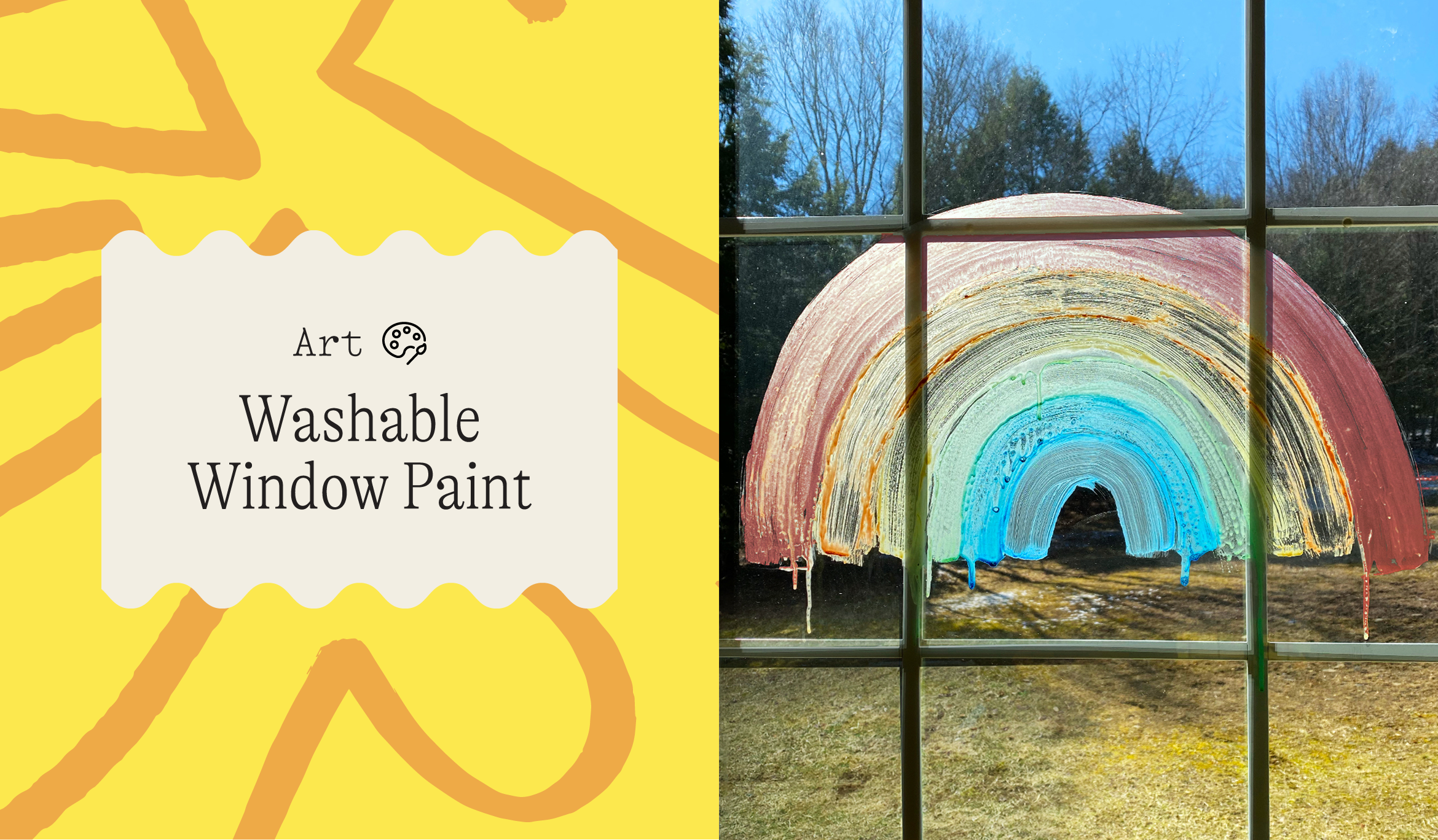 DIY Washable Window Paint Tutorial  Fun and Easy Activity for Kids  #stayhome #withme 