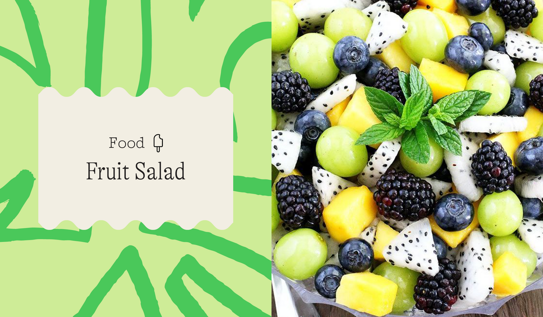 Primary Color Camp: Monochromatic Fruit Salad