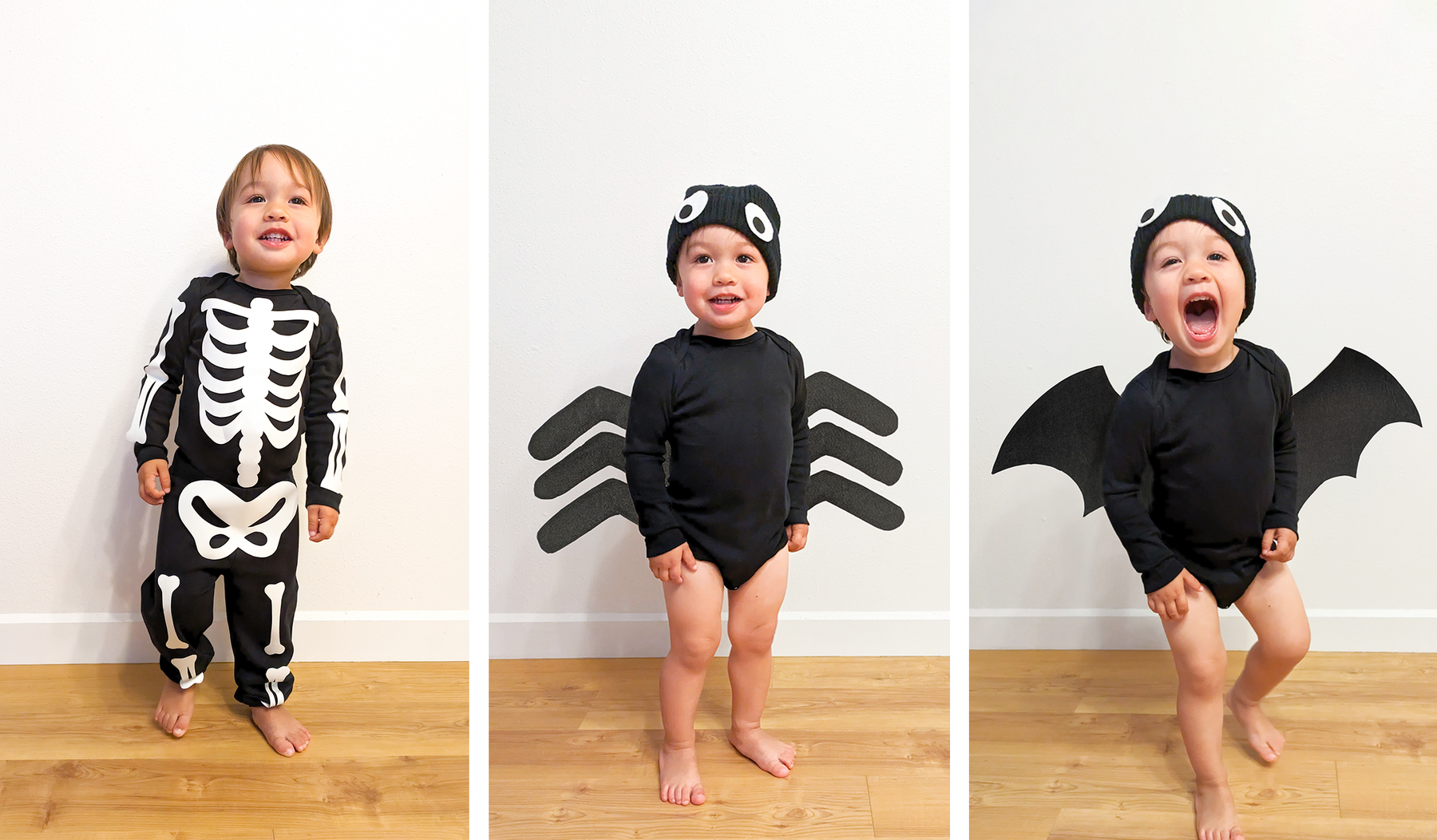 One Babysuit, Five Costumes