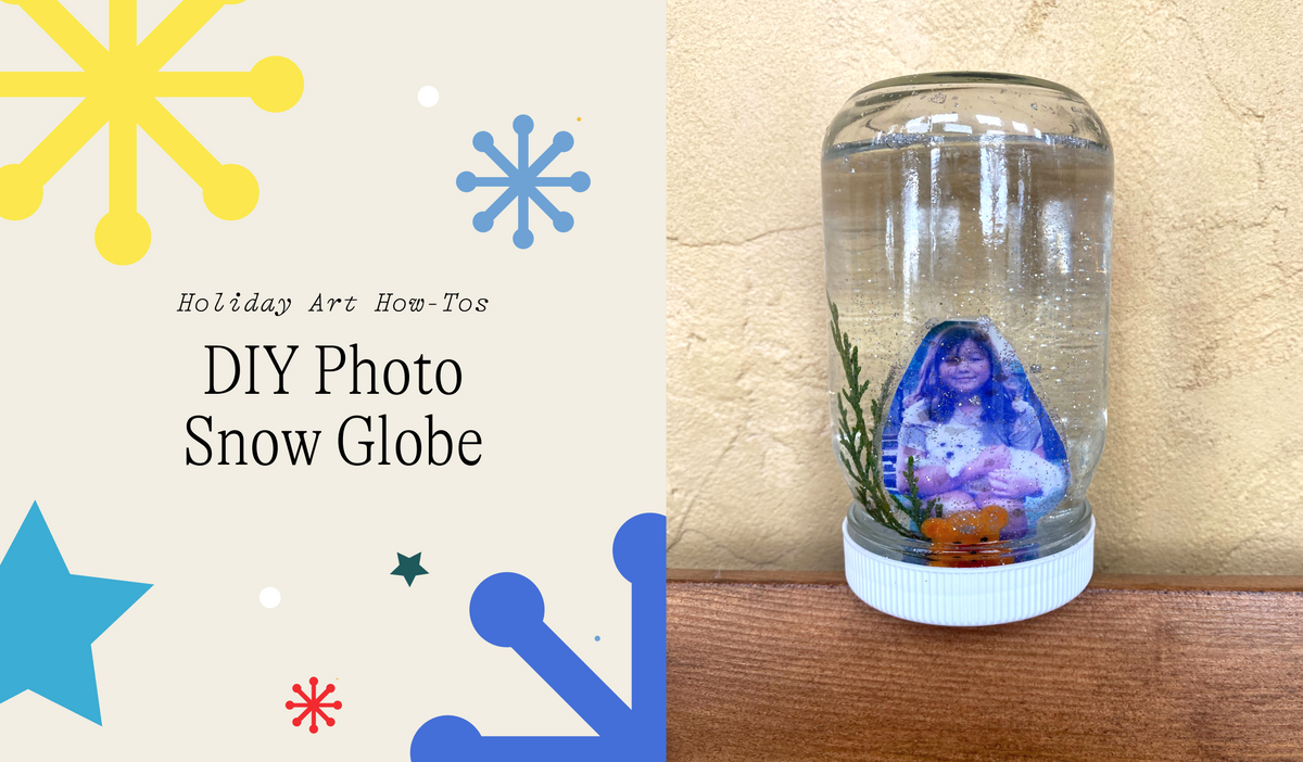 Holiday How-To: DIY Personalized Photo Snow Globes | Primary.com
