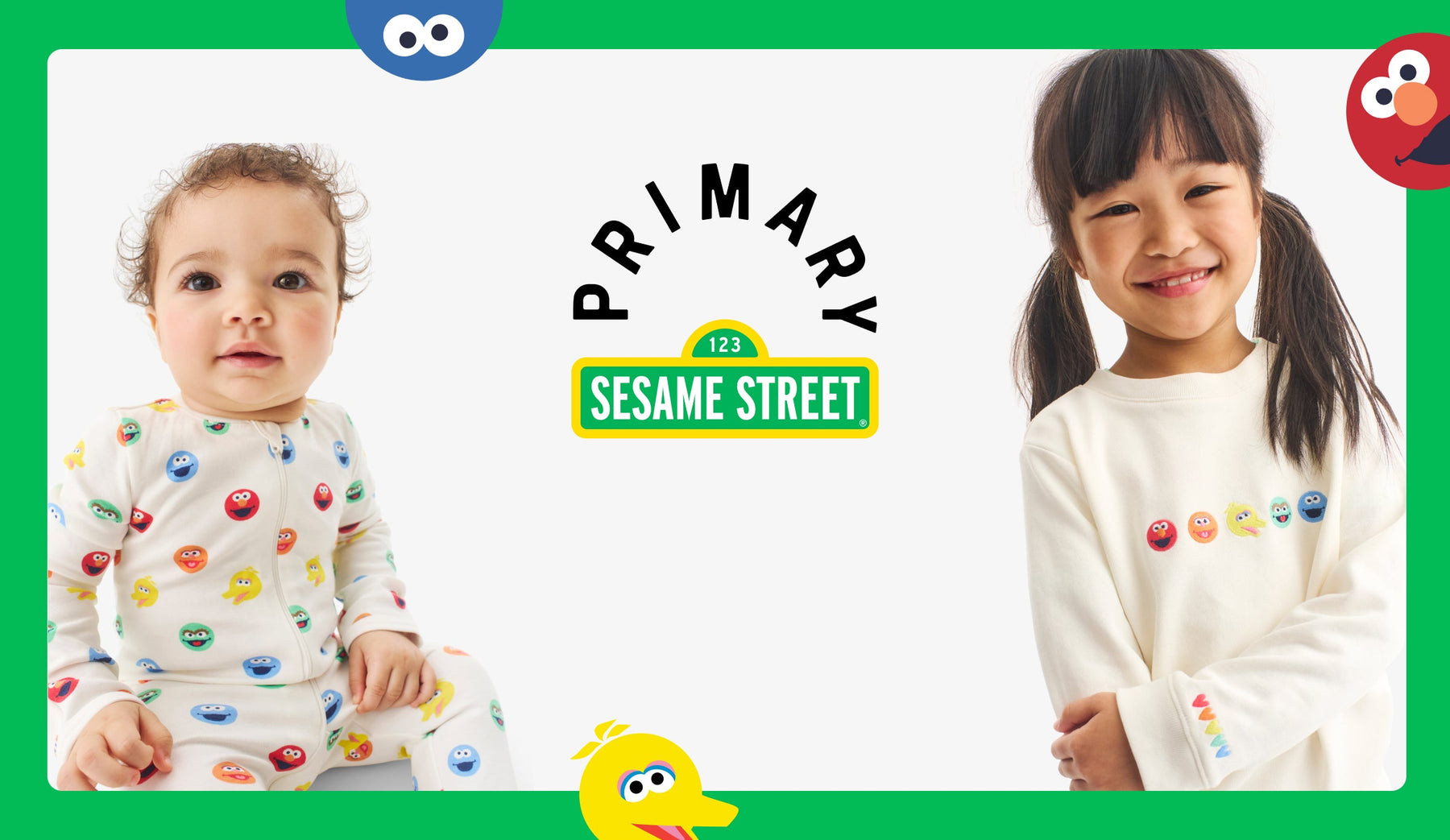 Primary x Sesame Street is HERE!