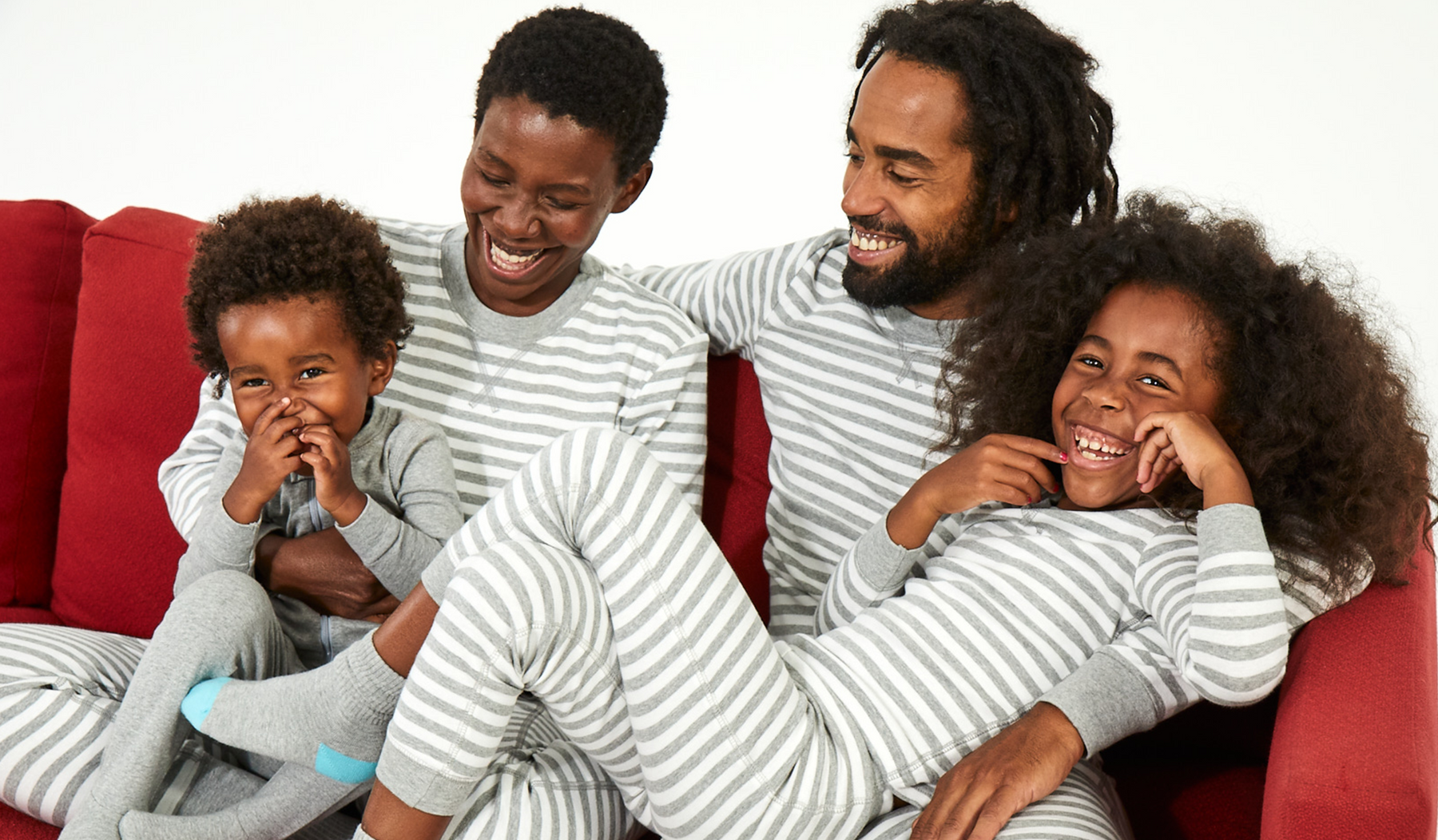 New Heather Gray Matching Family Primary Pajamas
