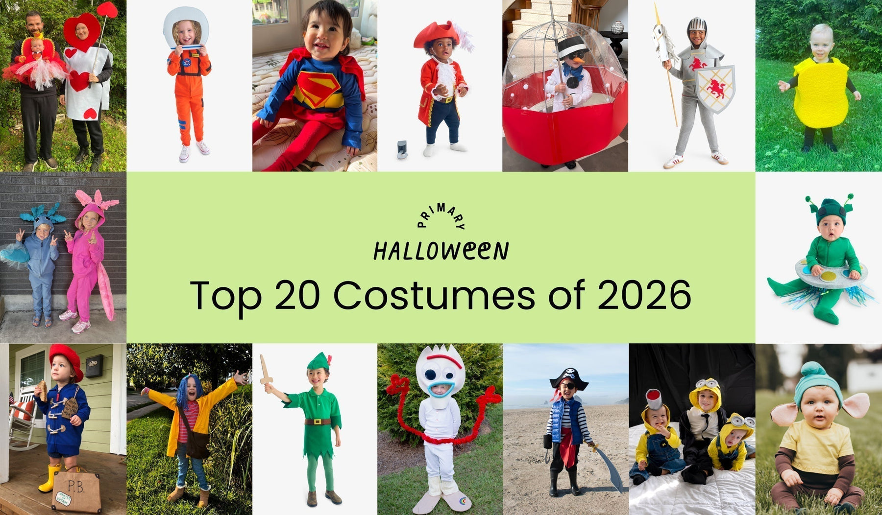 Primary's Top 20 Halloween Costumes of 2026