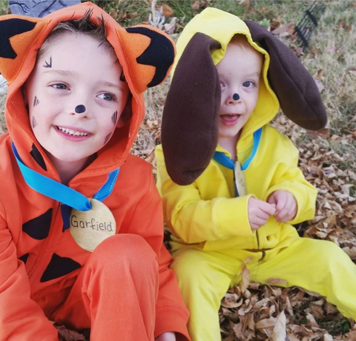 Garfield & Odie