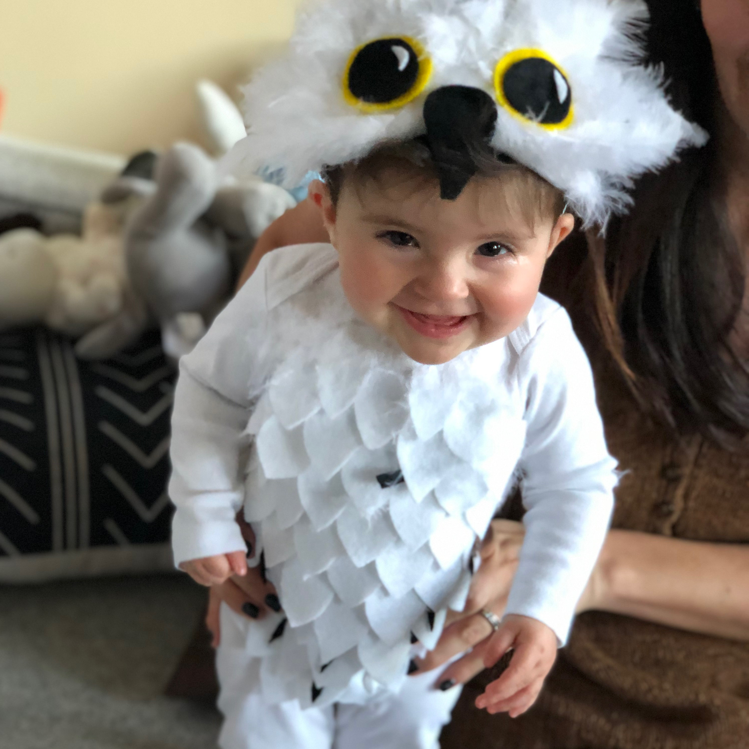 DIY Hedwig the Snowy Owl (from Harry Potter) Costume