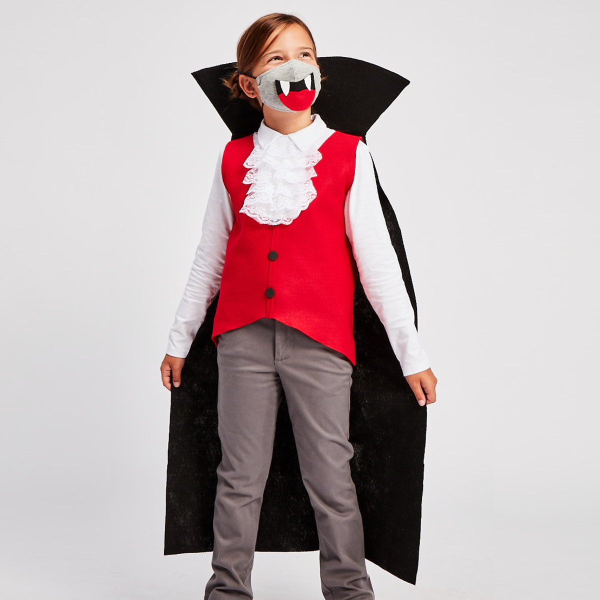 DIY Classic Vampire Costume | Primary.com | Primary.com