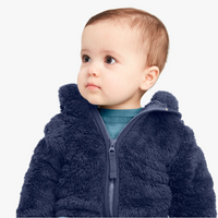Baby teddy fleece jacket