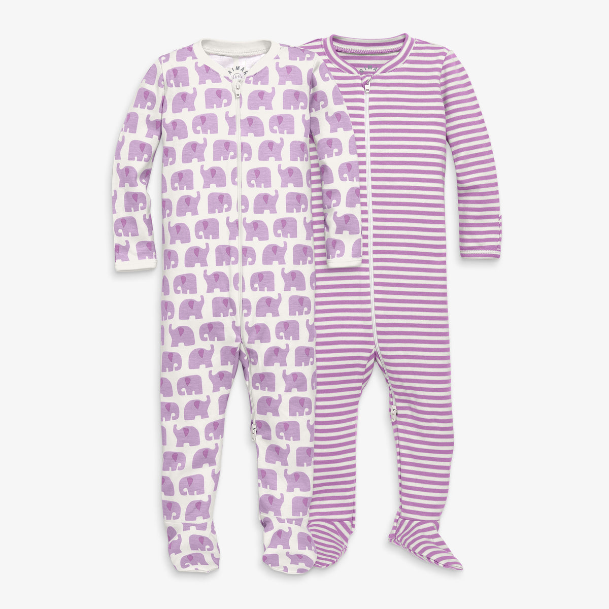 Zippered Footie- Cute Farm Animals Uni main image 1