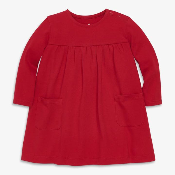 Red baby dresses