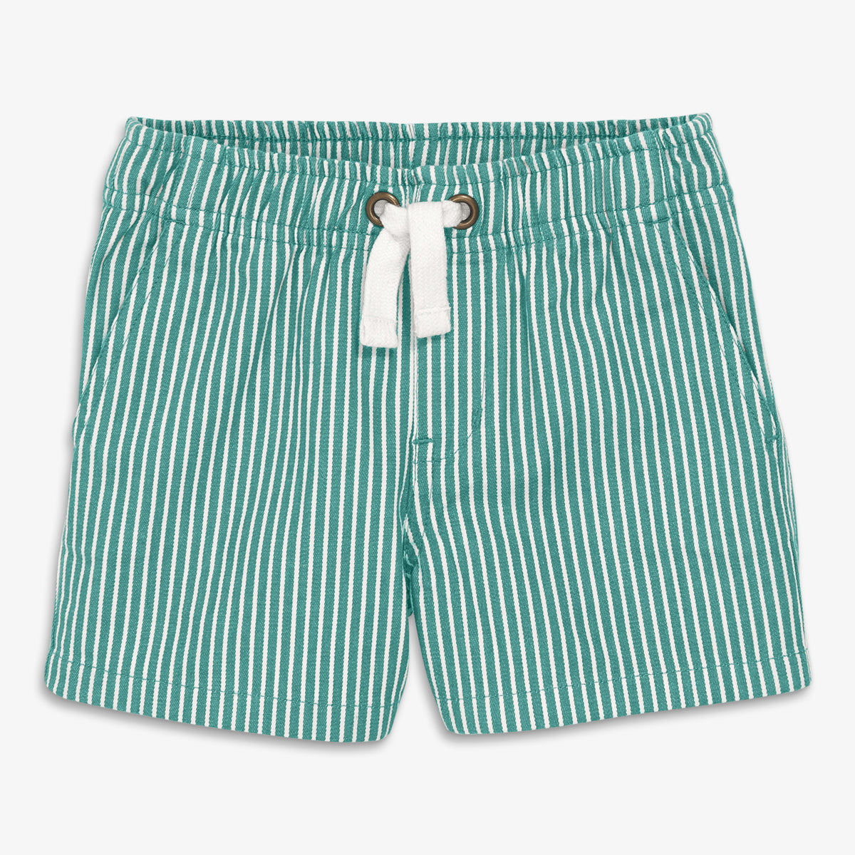 Beachy Linen Stripe Shorts - Baby main image 0