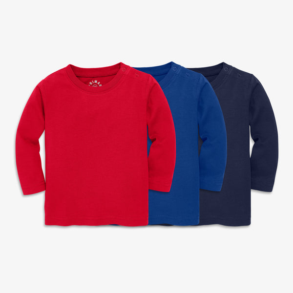 Baby long sleeve tee 3-pack | Primary.com