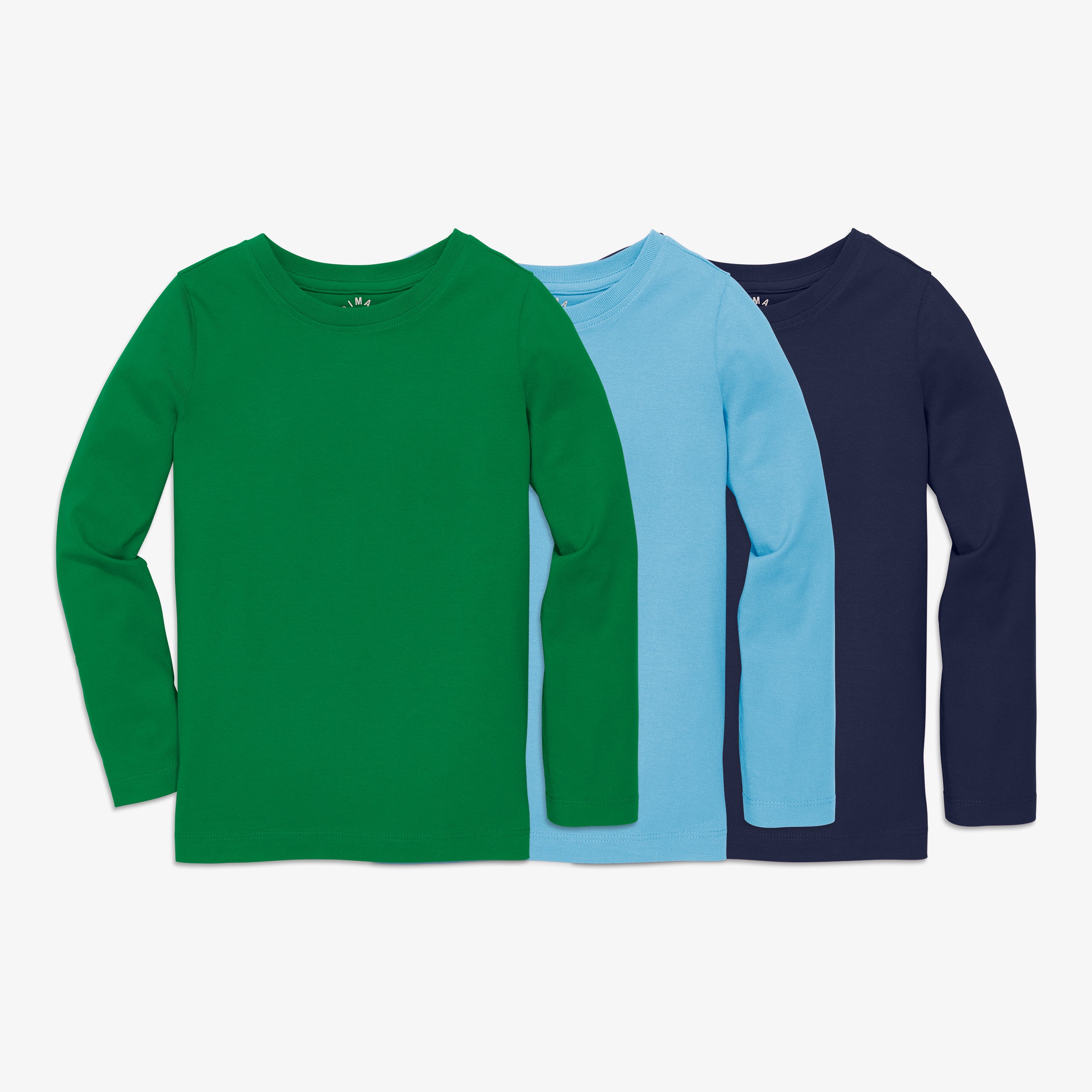 Kids long sleeve slim tee 3-pack - Main Image