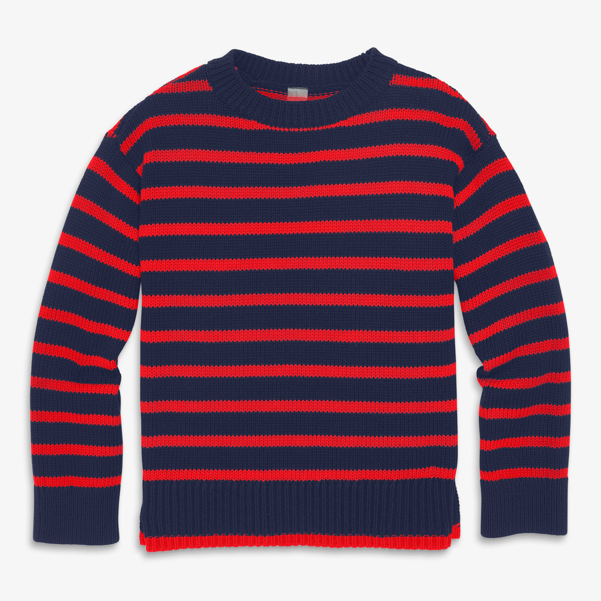 Easy stripe crewneck sweater | Primary.com
