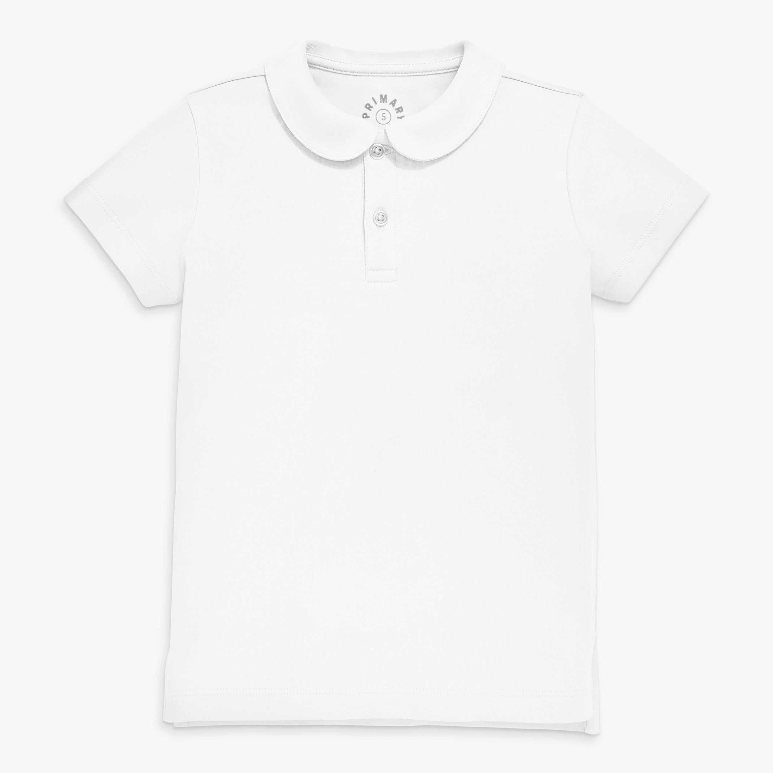 Kids short sleeve peter pan polo | Primary.com