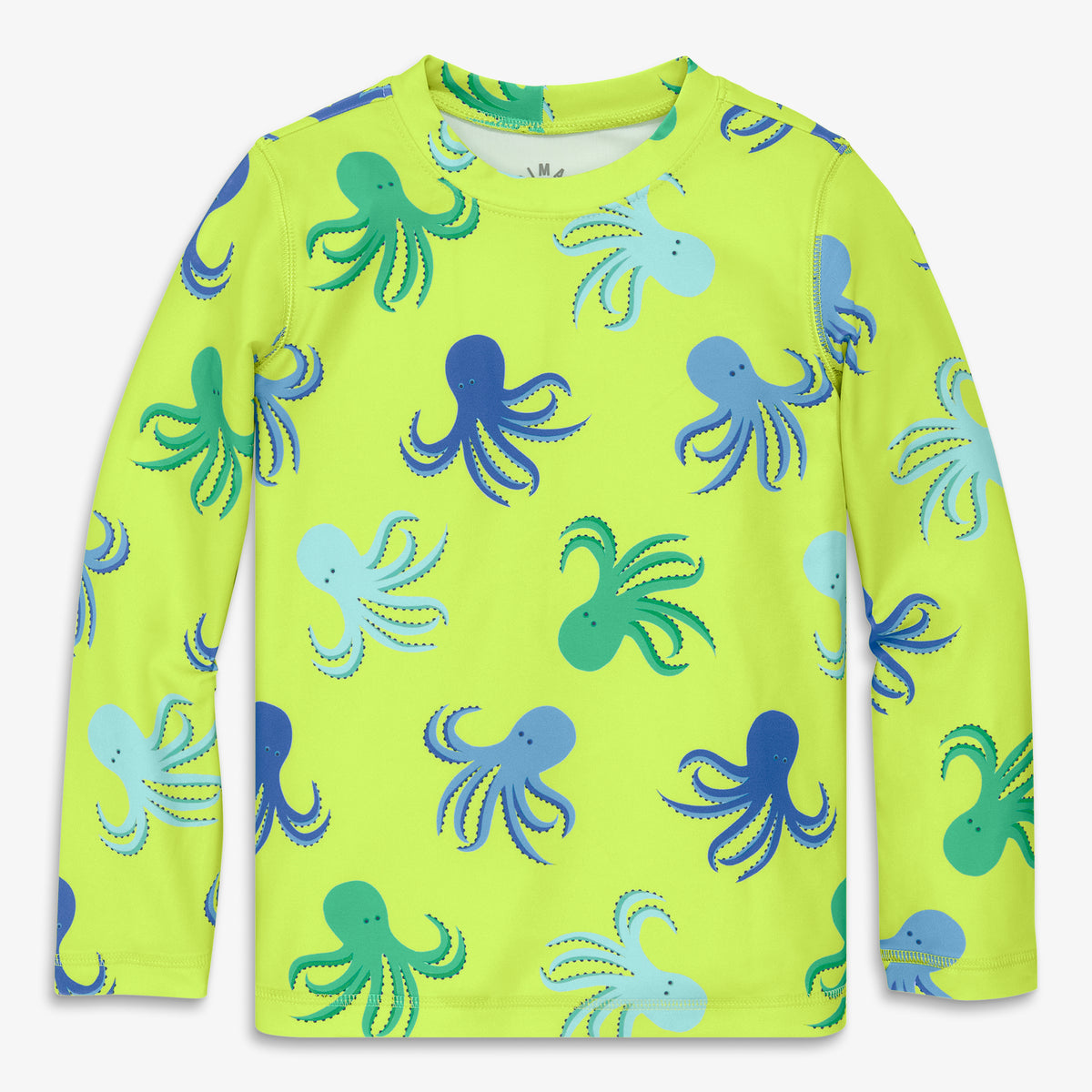 Kids long sleeve rash guard in octopus pals | Primary.com