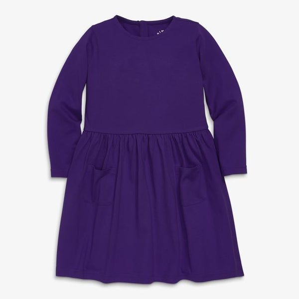 Purple kids dresses