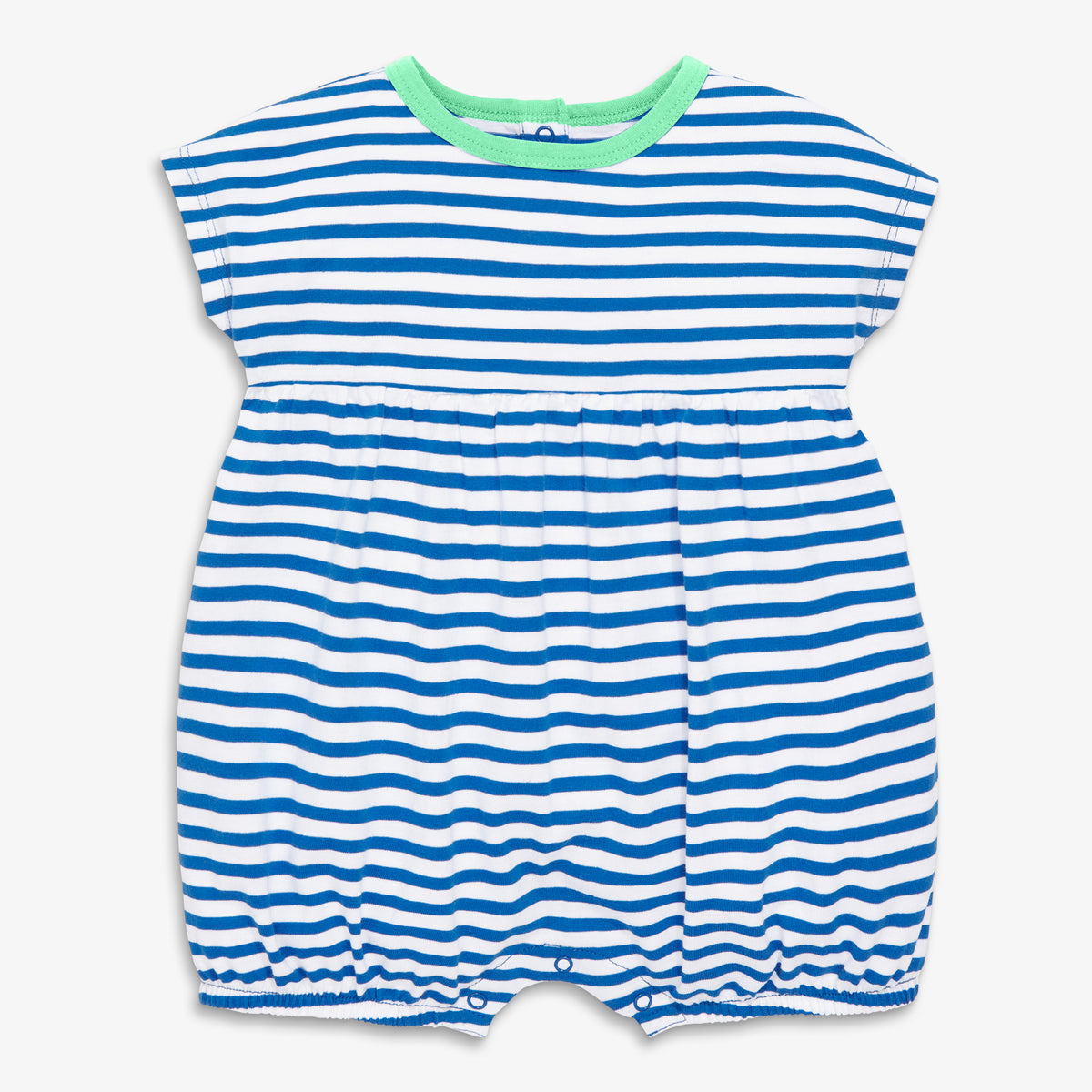 Baby bubble shortie in stripe | Primary.com