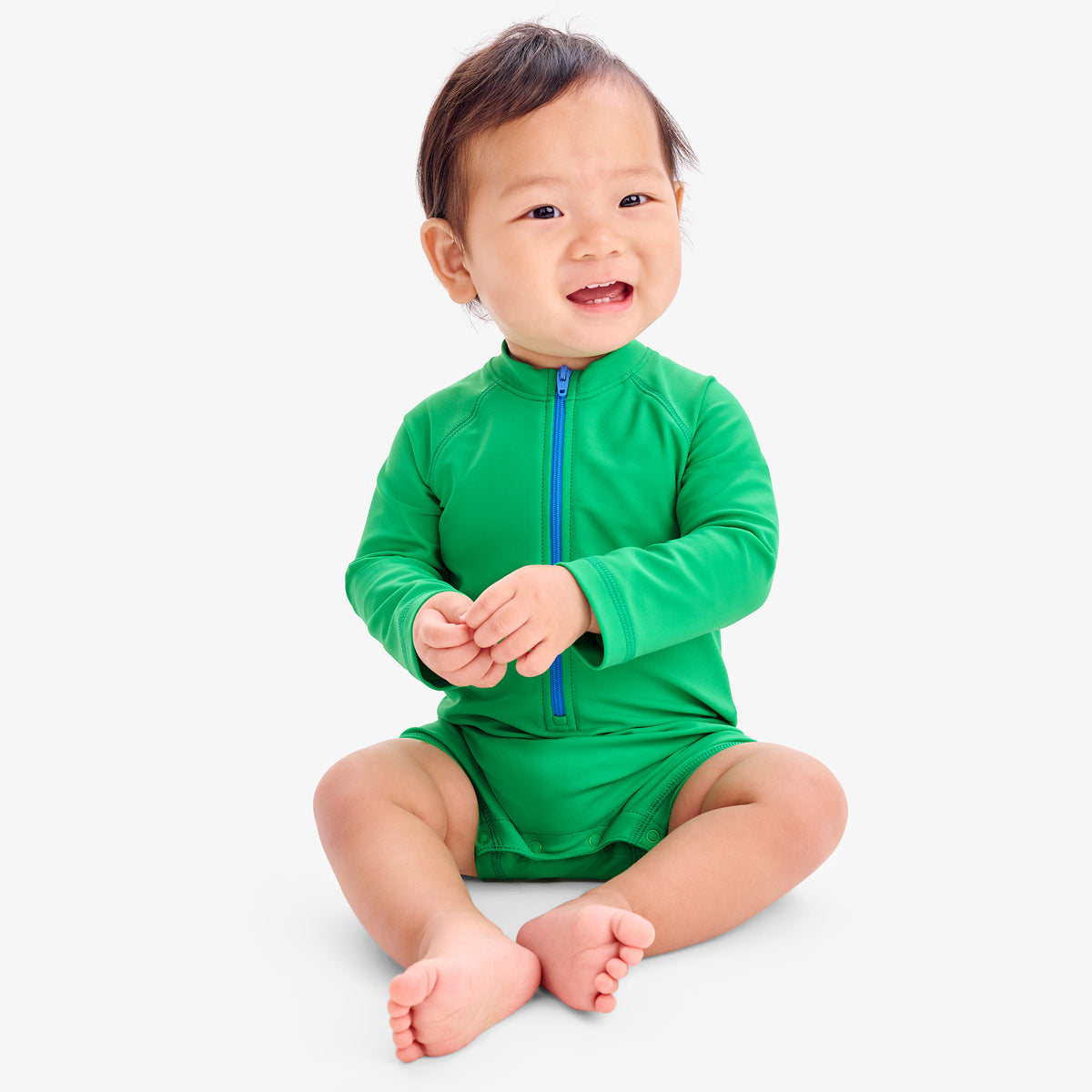 Baby one-piece rash guard | Primary.com
