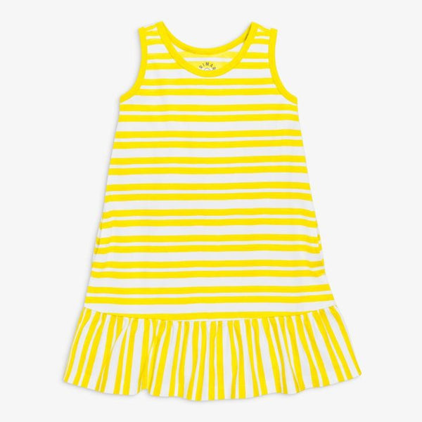 Yellow kids dresses