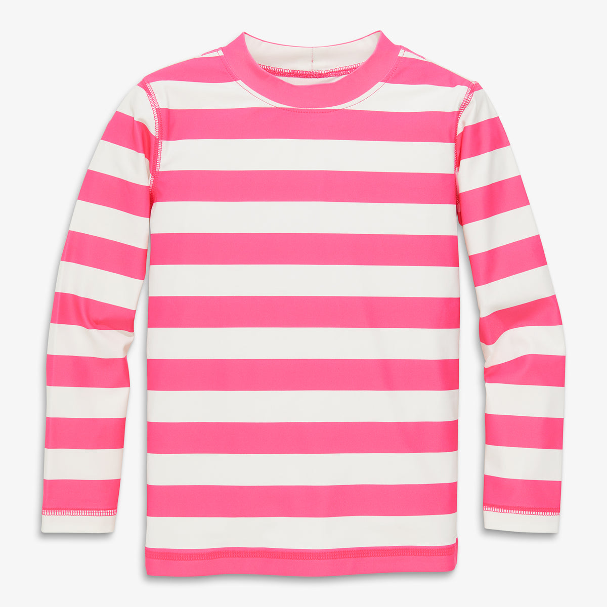 Long sleeve rash guard in stripe | Primary.com