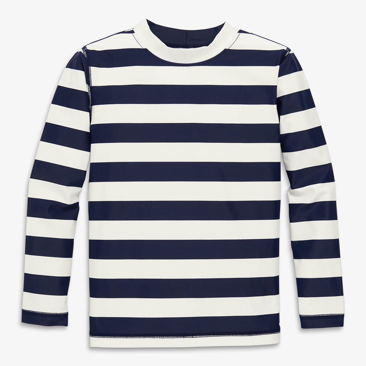 Long sleeve rash guard in stripe | Primary.com