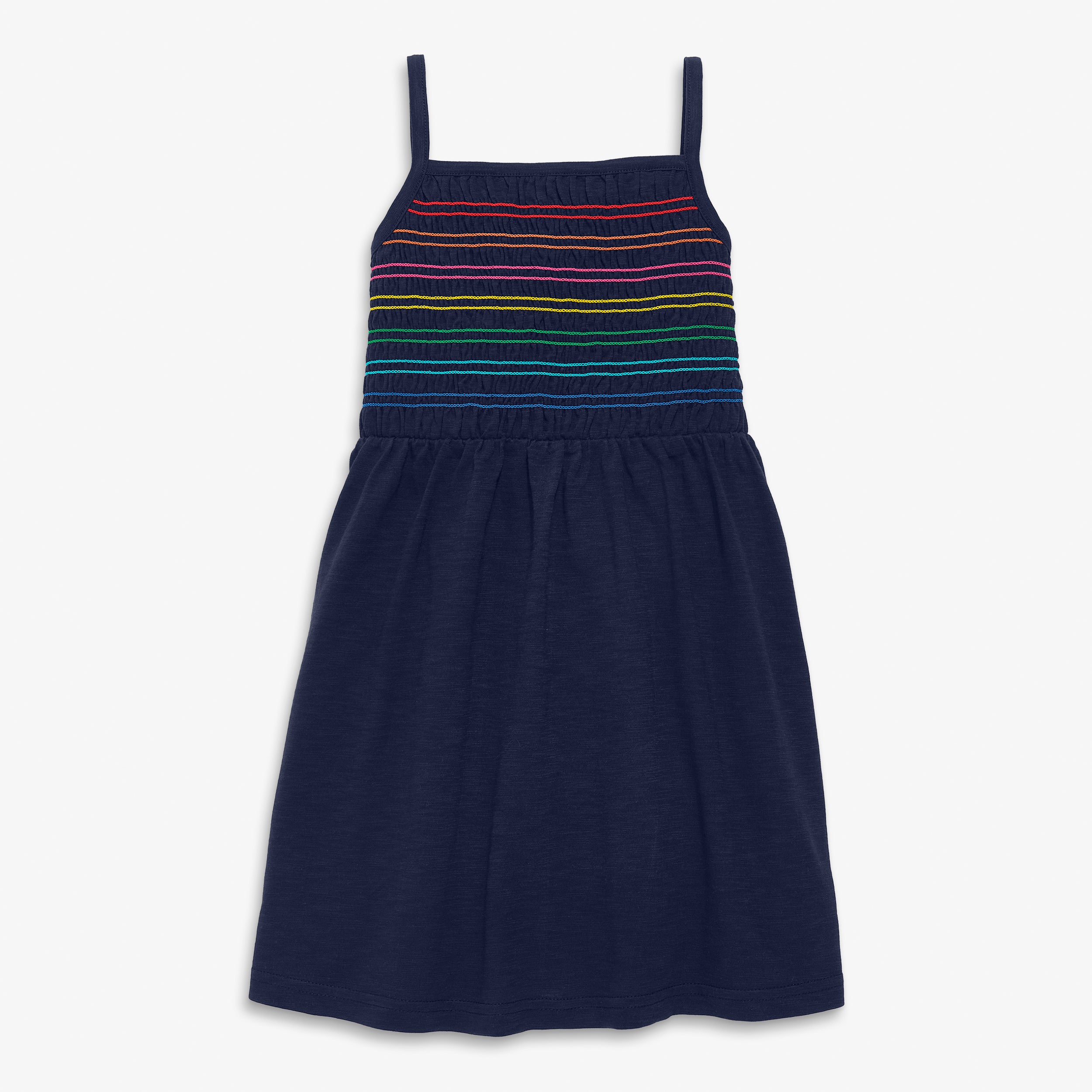 rainbow smocked top
